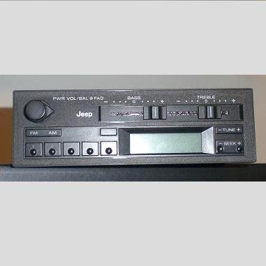 1996 Jeep Cherokee AM FM Clock Radio