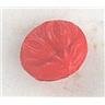 VINTAGE Tulip Button BUTTON Plastic Embossed Tulips 5/8 Inch
