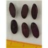 Celluloid Set of 6 Oval VINTAGE BUTTON CELLULOID Purple 5/8 Inch