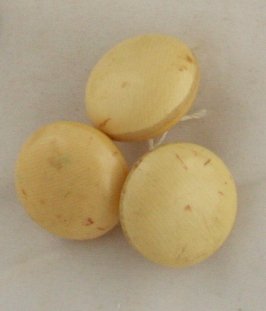 Bubble Celluloid 3 Buttons VINTAGE BUTTON 1 Inch