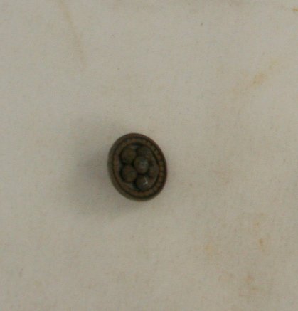 "Cut Steel" Metal Button VINTAGE BUTTON CUT STEEL 1/2 Inch