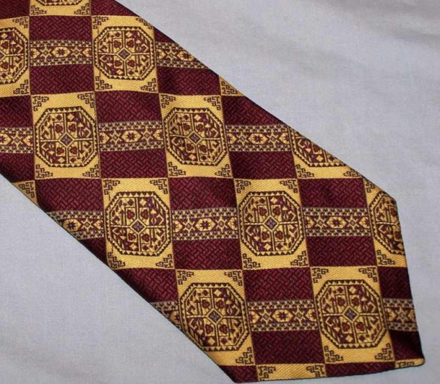 Wembley Santavelli Vintage Fat Polyester Tie Necktie C139 ~