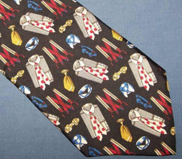 Andrew Scott Novelty Silk Tie Necktie Shirts Ties C18 ~