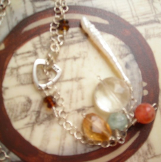 Ocean on Fire Necklace