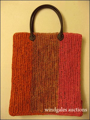 New J.Jill Straw Tote - Colorful!