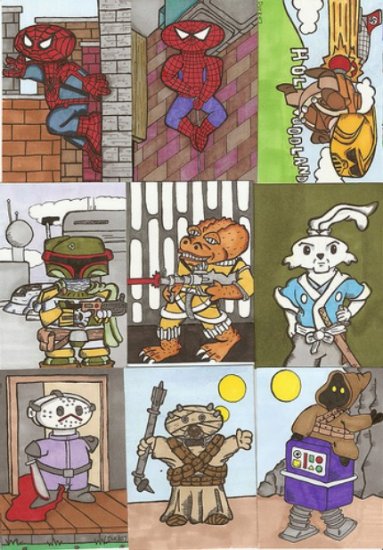 ACEO ONE OF A KIND CUSTOM COLOR COMISSION YOUR CHOICE SKETCH CARD