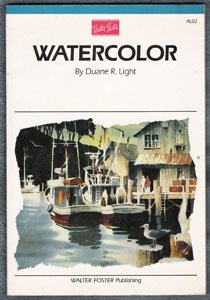 Watercolor by Duane R. Light, 1984, paperback edition, Artist's Library Series painting