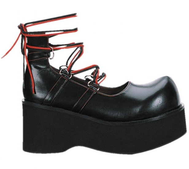 Dank Womens Lace Up platform Shoes