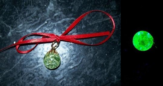Vaseline Glass Bead/Pendant