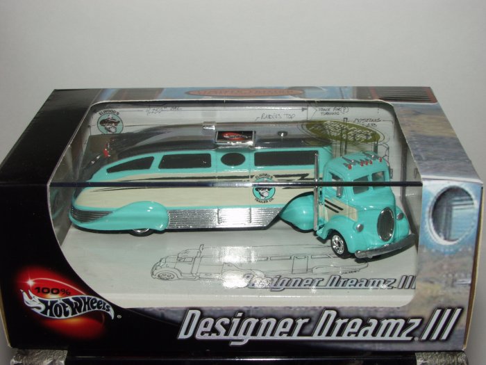 Hot Wheels 100% Collectibles Designer Dreamz III Collectors 2 Car Set 1/64 Scale