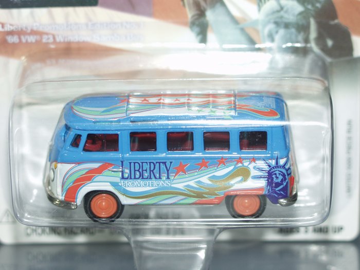Johnny Lightning Liberty Promotions Special Edition '66 VW 23 window Samba Bus