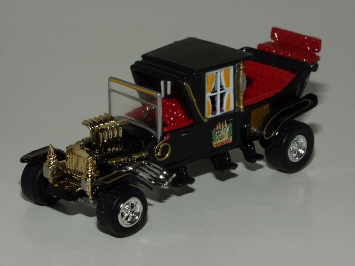 Johnny Lightning 1999 Fright'ning Lightning Munsters Koach Black Loose