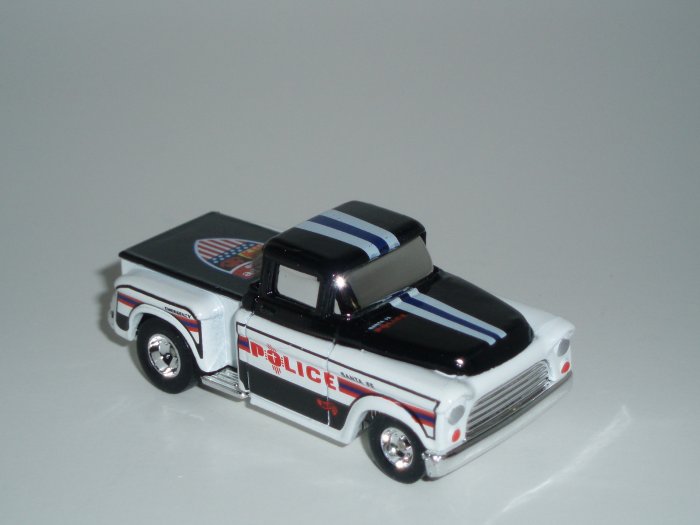 Hot Wheels K-B Toys Cop Rods Series 2 '56 Flashsider Real Riders 1/64 Scale Loose