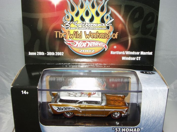 2002 3rd Annual Wild Weekend of Hot Wheels '57 Nomad Black Box