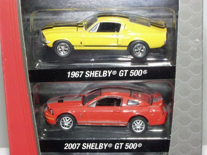 Greenlight Shelby Mustang GT-500 Factory 2 Pack