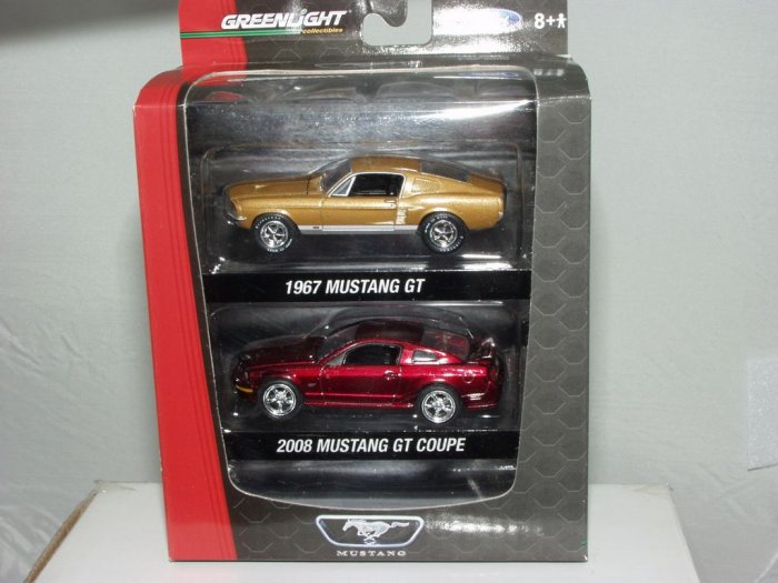Greenlight Collectibles Mustang GT Factory 2 Pack