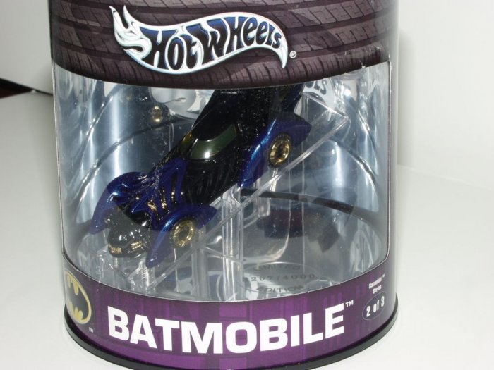2004 Hot Wheels Showcase Batmobile Limited Edition...Blue/Black...#2/3