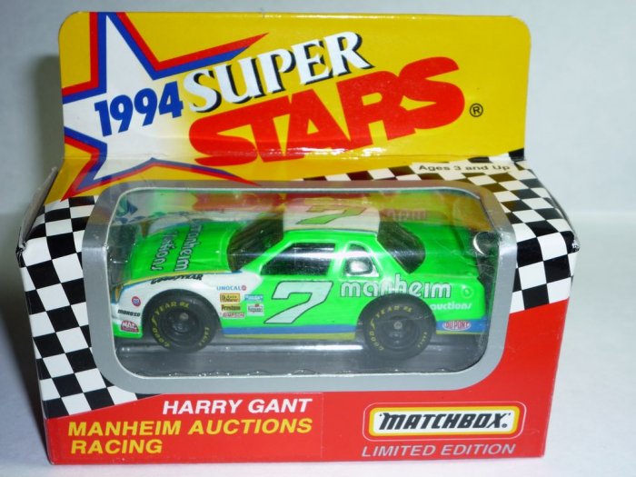 1994 Series II White Rose Collectibles Matchbox Super Stars...Harry Gant #7