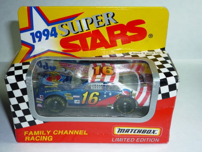 1994 Series II White Rose Collectibles Matchbox Super Stars Family Channel #16