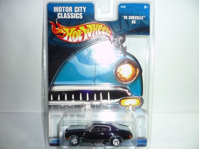 2002 Hot Wheels Motor City Classics '70 Chevelle SS...Black