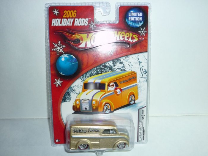 2006 Hot Wheels Holiday Rods Dairy Delivery...Gold