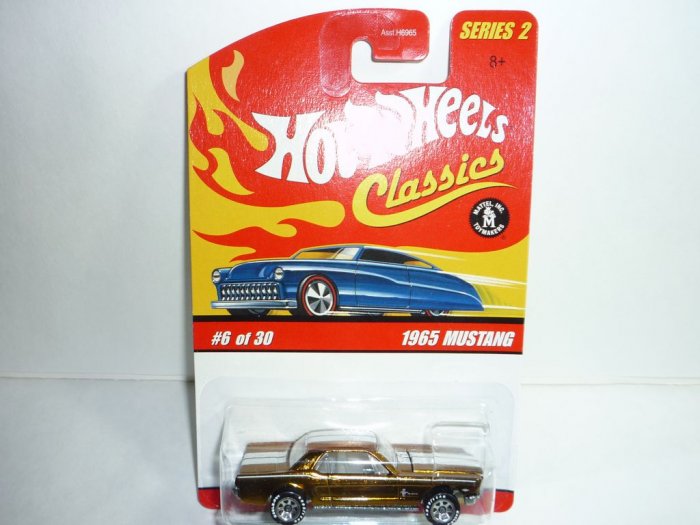 Hot Wheels Classics Series 2 1965 Mustang...Gold