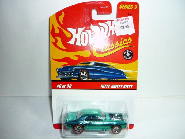 Hot Wheels Classics Series 3 Nitty Gritty Kitty...Aqua