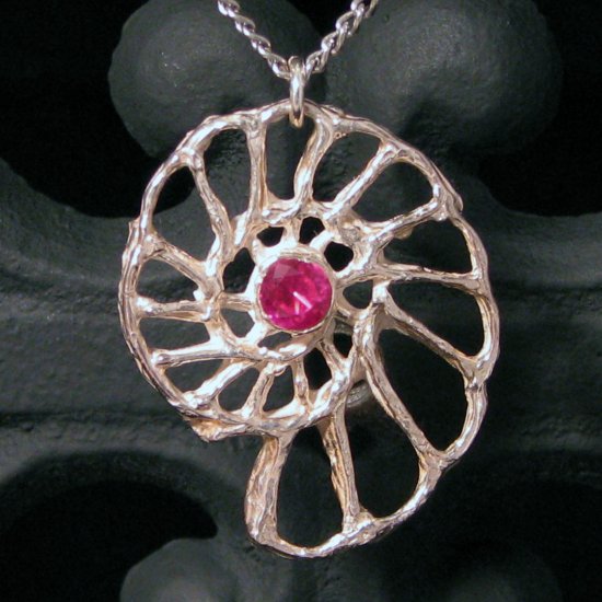 Sterling Silver Nautilus Pendant