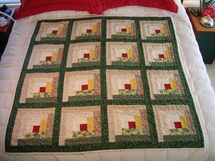 Log cabin Quilt