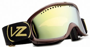 Von Zipper Bushwick Goggles Gold Chrome Lens