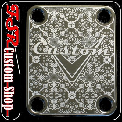 (C0008) CHROME fits fender strat/tele guitar