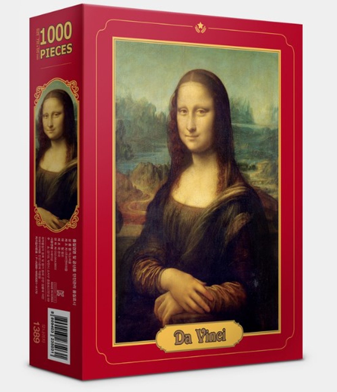 Mona Lisa 1000pc Jigsaw Puzzle By PuzzleLife