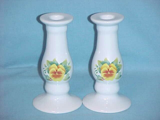 Corelle Summer Blush Candle Sticks (Pair)