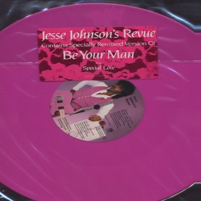 Jesse Johnson Be Your Man - Pink Vinyl Promo1