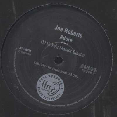 Joe Roberts Adore Promo12"" Single