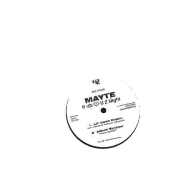 Mayte If I Luv U 2 Night Promo12"" Single