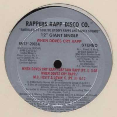 M.C. Fosty & Lovin' C When Doves Cry 12"" Sing
