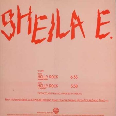 Sheila E Holly Rock Promo12"" Single