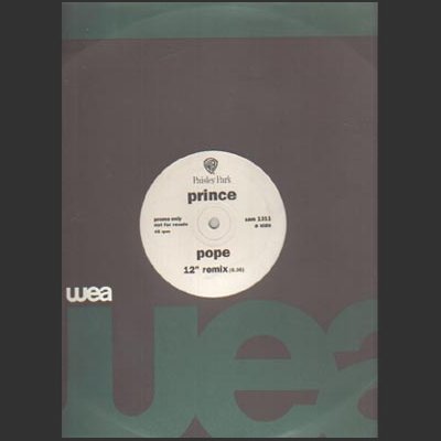 Prince Pope Promo12"" Single