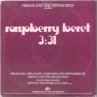 Prince and The Revolution Raspberry Beret Pro