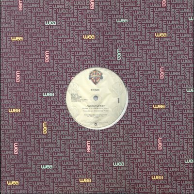 Prince Controversy 12"" Single
