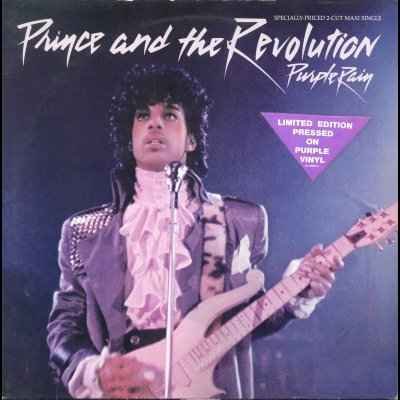 Prince and The Revolution Purple Rain 12"" Sin