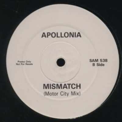 Apollonia Mismatch Promo12"" Single