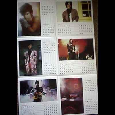 Prince Little Red Corvette + Calender 12"" Sin