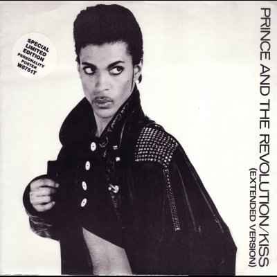 Prince and The Revolution Kiss + poster 12"" S