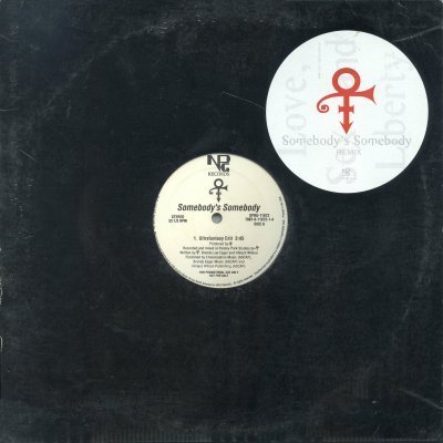 Prince Somebody's Somebody Remix Promo12"" Sin
