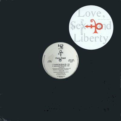Prince Face Down Promo12"" Single