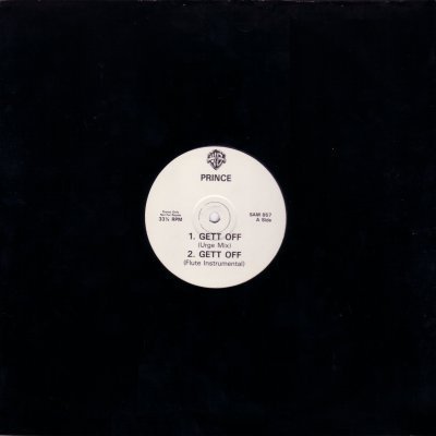 Prince Gett Off Promo12"" Single