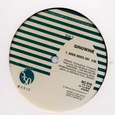 Genuwine When Doves Cry Promo12"" Single