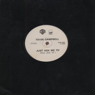 Tevin Campbell Just Ask Me To Promo12"" Single